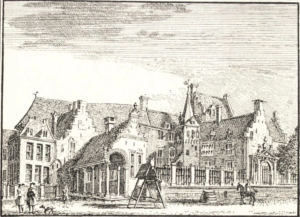 An illustration from Oud-Nederlandsche steden in haar ontstaan, groei en ontwikkeling, 1909, leaf 572