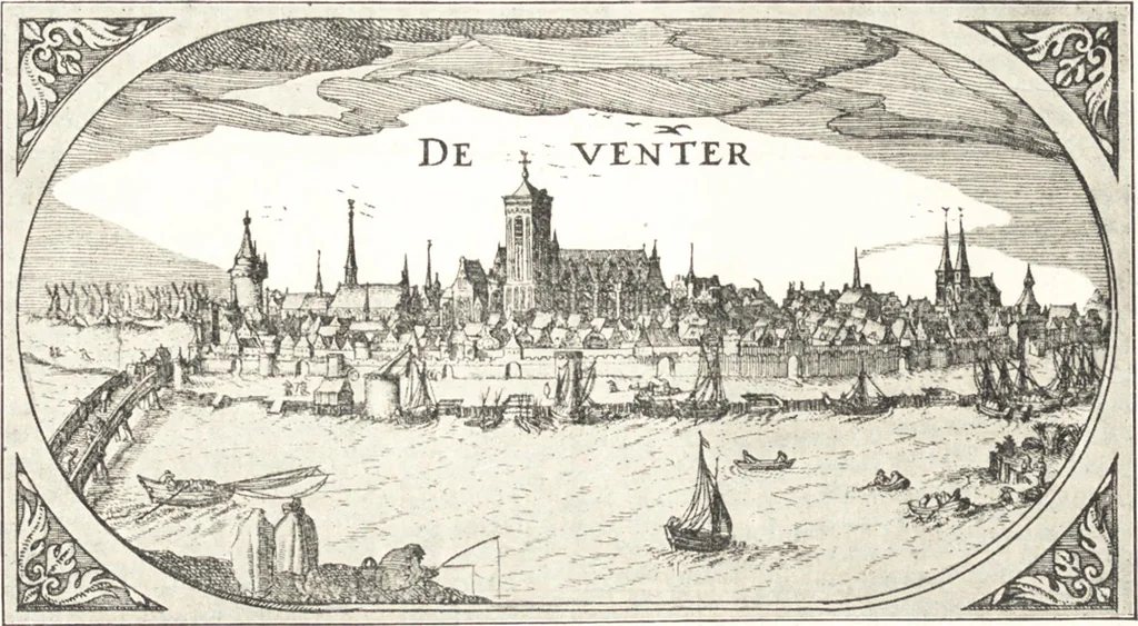 An illustration from Oud-Nederlandsche steden in haar ontstaan, groei en ontwikkeling, 1909, leaf 573