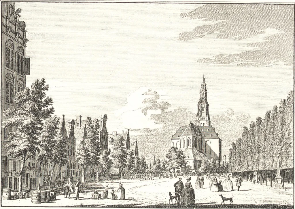 An illustration from Oud-Nederlandsche steden in haar ontstaan, groei en ontwikkeling, 1909, leaf 574