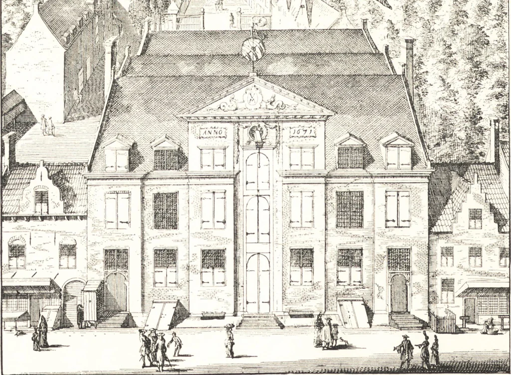 An illustration from Oud-Nederlandsche steden in haar ontstaan, groei en ontwikkeling, 1909, leaf 575