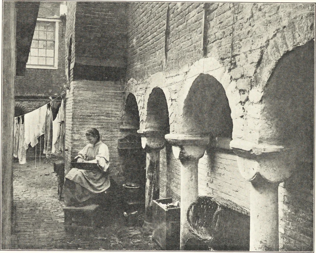 An illustration from Oud-Nederlandsche steden in haar ontstaan, groei en ontwikkeling, 1909, leaf 61