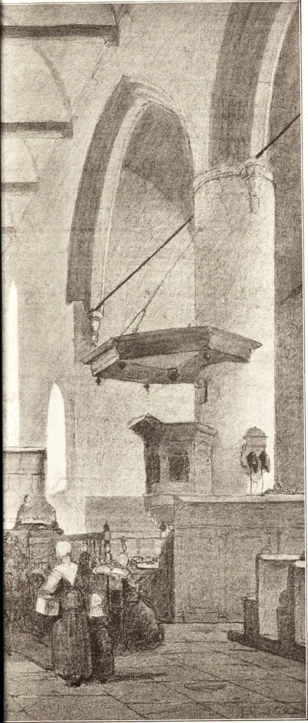 An illustration from Oud-Nederlandsche steden in haar ontstaan, groei en ontwikkeling, 1909, leaf 74