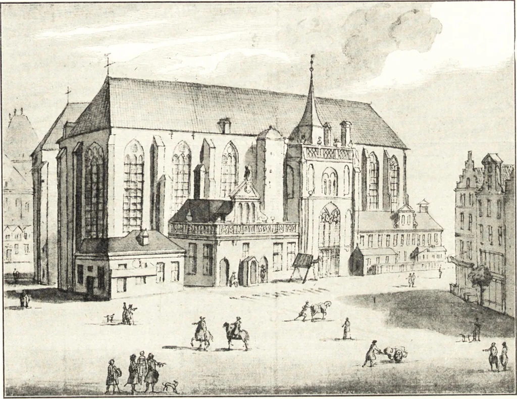An illustration from Oud-Nederlandsche steden in haar ontstaan, groei en ontwikkeling, 1909, leaf 94