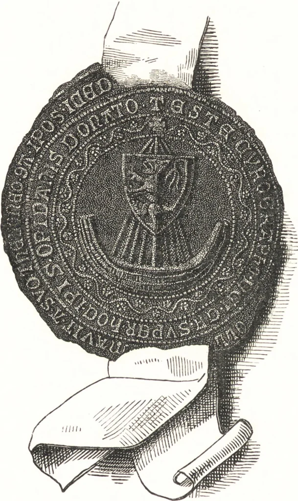 An illustration from Oud-Nederlandsche steden in haar ontstaan, groei en ontwikkeling, 1909, leaf 107