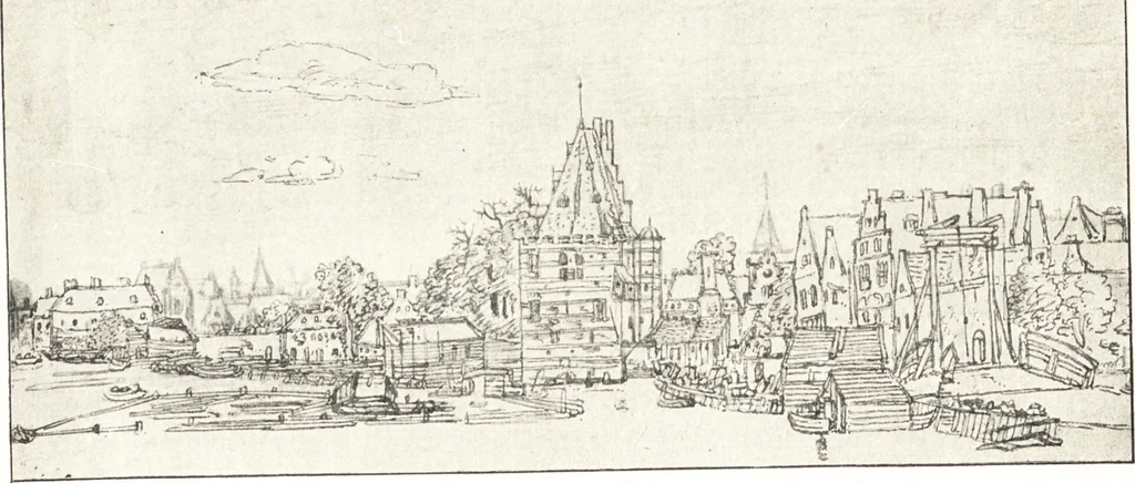 An illustration from Oud-Nederlandsche steden in haar ontstaan, groei en ontwikkeling, 1909, leaf 152