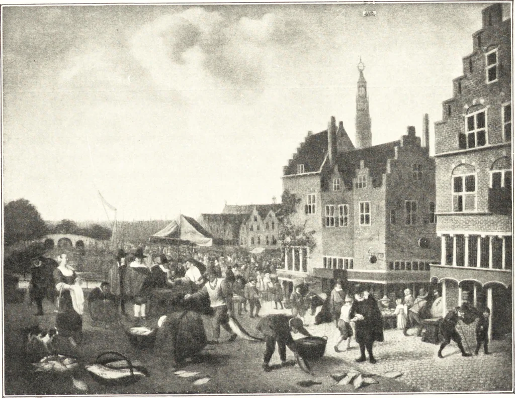 An illustration from Oud-Nederlandsche steden in haar ontstaan, groei en ontwikkeling, 1909, leaf 154