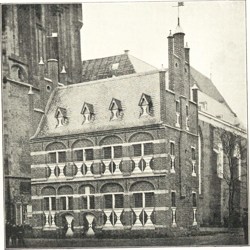 An illustration from Oud-Nederlandsche steden in haar ontstaan, groei en ontwikkeling, 1909, leaf 164