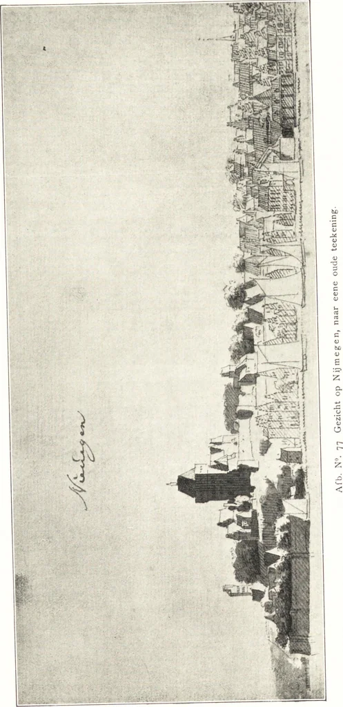An illustration from Oud-Nederlandsche steden in haar ontstaan, groei en ontwikkeling, 1909, leaf 198