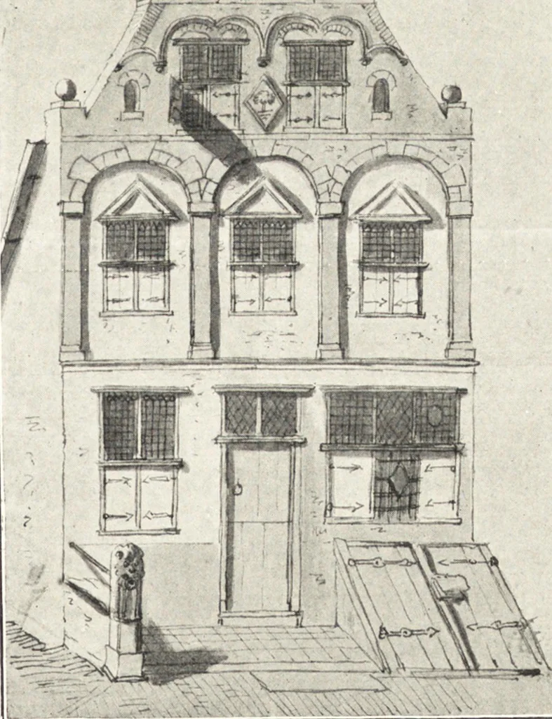 An illustration from Oud-Nederlandsche steden in haar ontstaan, groei en ontwikkeling, 1909, leaf 216