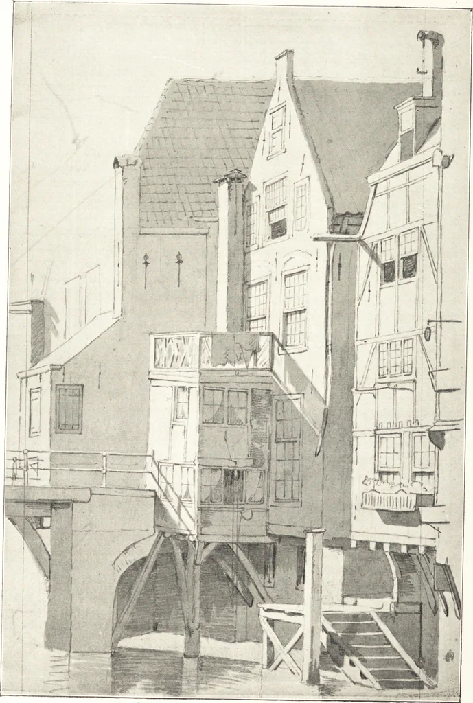 An illustration from Oud-Nederlandsche steden in haar ontstaan, groei en ontwikkeling, 1909, leaf 223