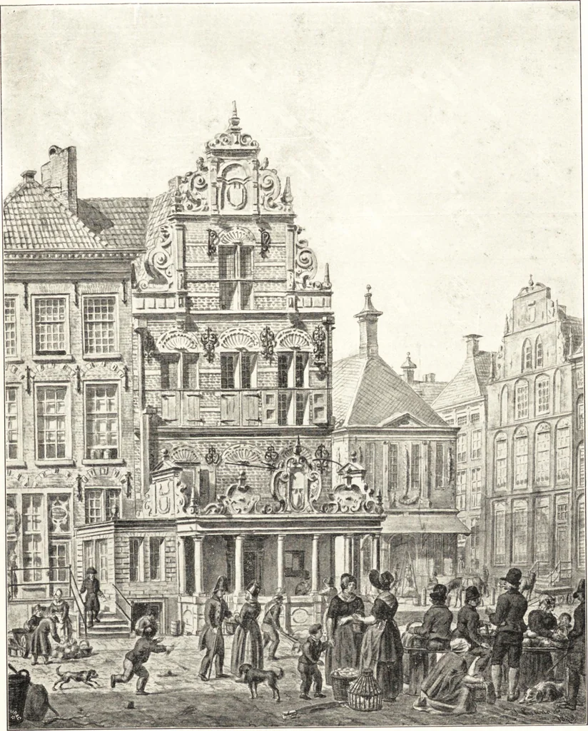An illustration from Oud-Nederlandsche steden in haar ontstaan, groei en ontwikkeling, 1909, leaf 324