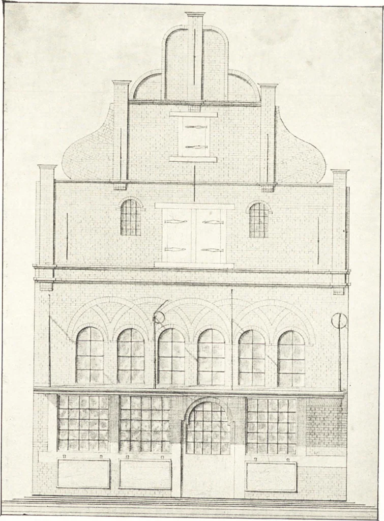 An illustration from Oud-Nederlandsche steden in haar ontstaan, groei en ontwikkeling, 1909, leaf 335