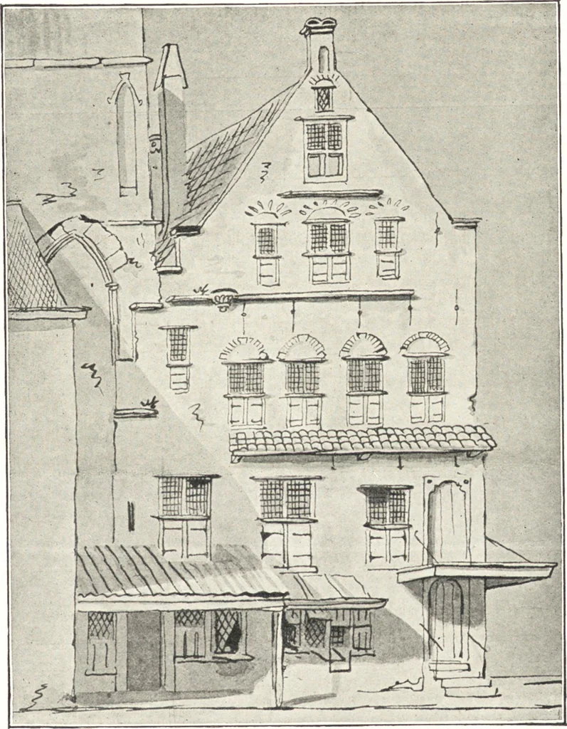 An illustration from Oud-Nederlandsche steden in haar ontstaan, groei en ontwikkeling, 1909, leaf 350