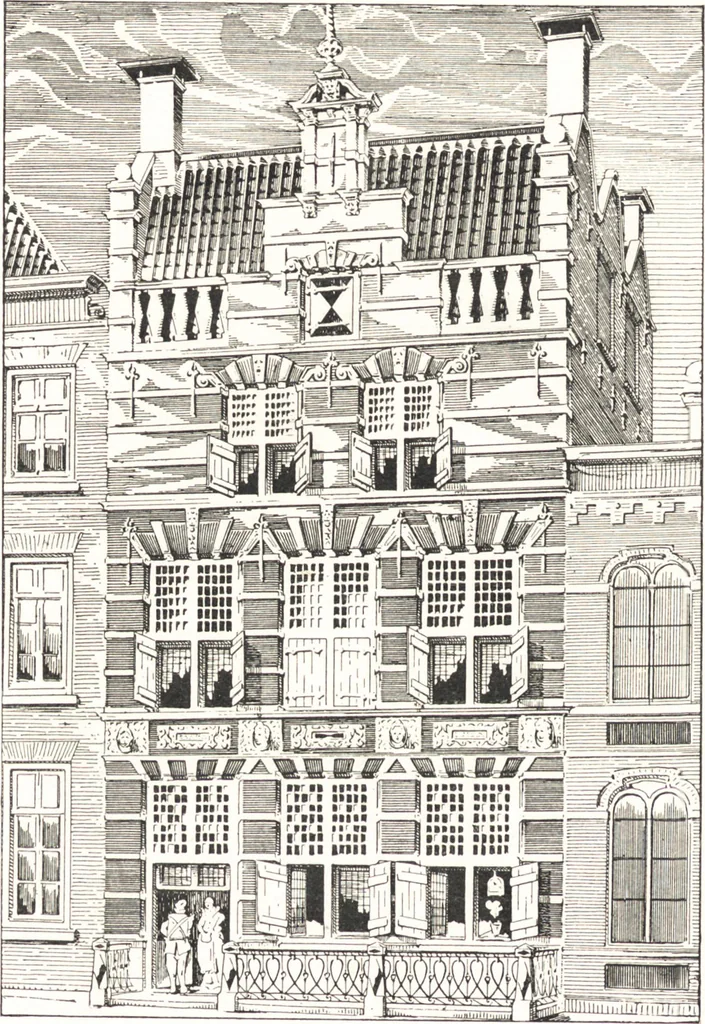 An illustration from Oud-Nederlandsche steden in haar ontstaan, groei en ontwikkeling, 1909, leaf 385