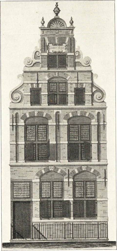 An illustration from Oud-Nederlandsche steden in haar ontstaan, groei en ontwikkeling, 1909, leaf 386