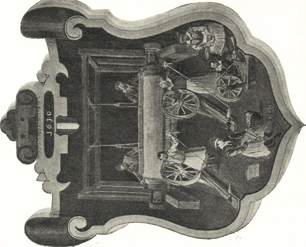 An illustration from Oud-Nederlandsche steden in haar ontstaan, groei en ontwikkeling, 1909, leaf 389