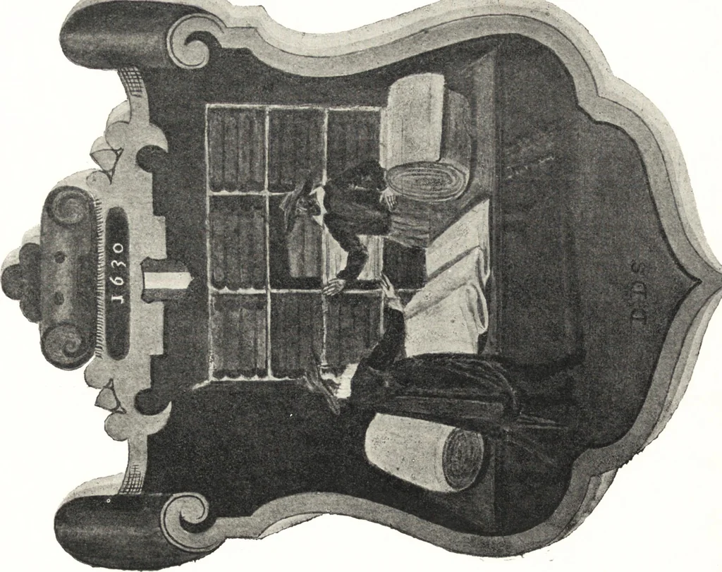 An illustration from Oud-Nederlandsche steden in haar ontstaan, groei en ontwikkeling, 1909, leaf 389