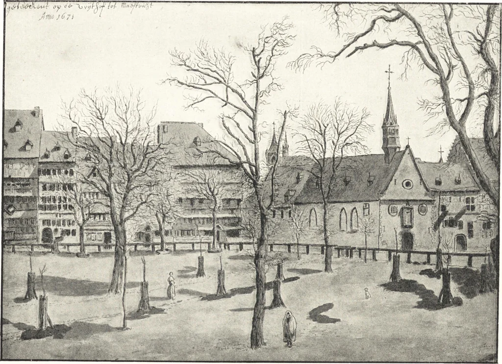 An illustration from Oud-Nederlandsche steden in haar ontstaan, groei en ontwikkeling, 1909, leaf 395