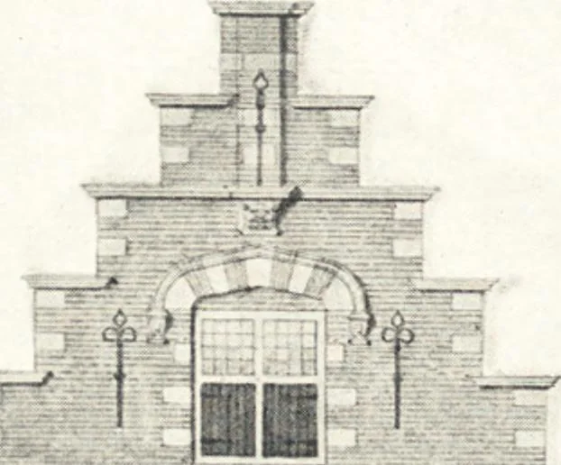 An illustration from Oud-Nederlandsche steden in haar ontstaan, groei en ontwikkeling, 1909, leaf 425