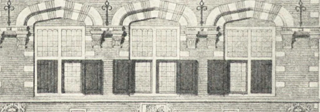 An illustration from Oud-Nederlandsche steden in haar ontstaan, groei en ontwikkeling, 1909, leaf 425