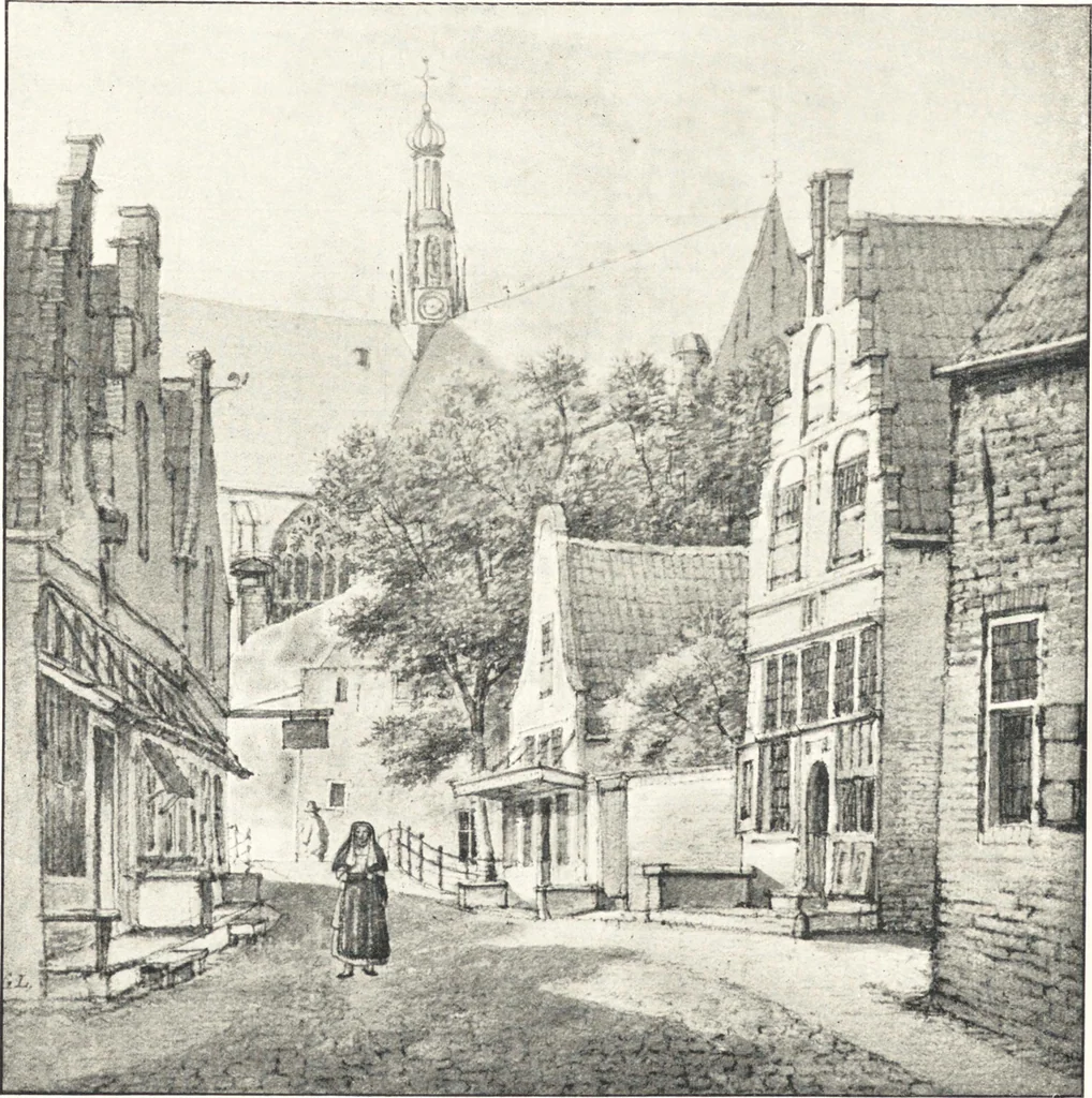An illustration from Oud-Nederlandsche steden in haar ontstaan, groei en ontwikkeling, 1909, leaf 429