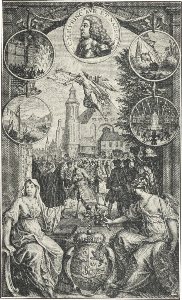 An illustration from Oud-Nederlandsche steden in haar ontstaan, groei en ontwikkeling, 1909, leaf 439
