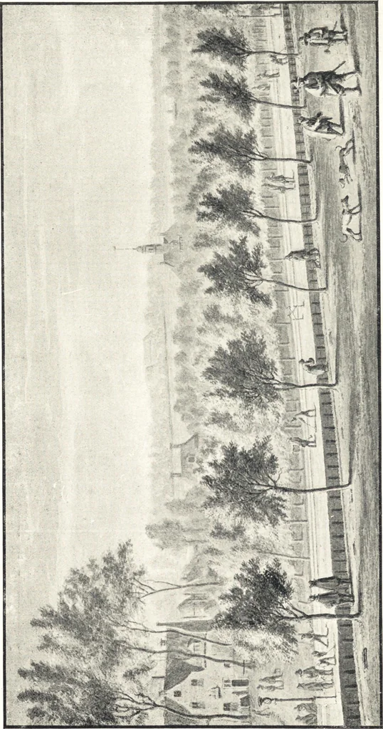 An illustration from Oud-Nederlandsche steden in haar ontstaan, groei en ontwikkeling, 1909, leaf 453