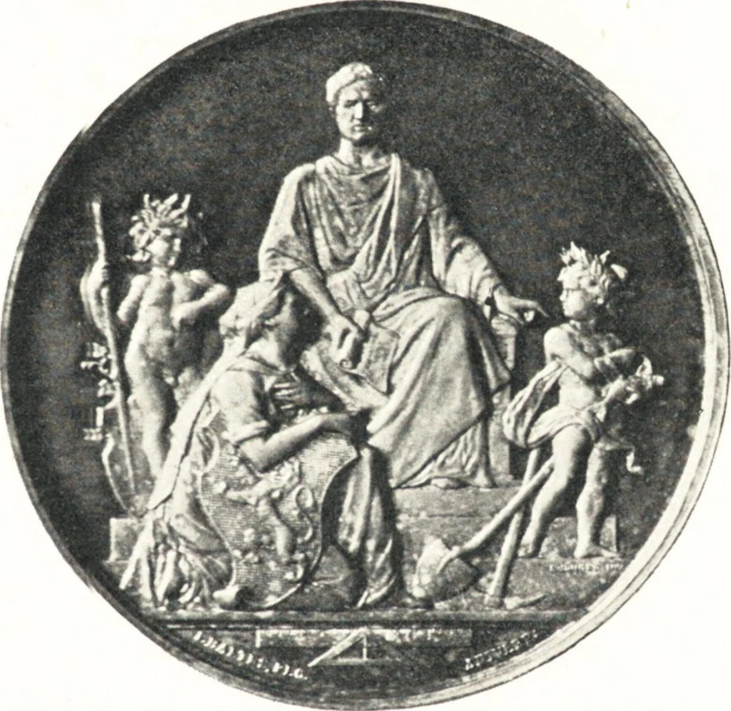 An illustration from Oud-Nederlandsche steden in haar ontstaan, groei en ontwikkeling, 1909, leaf 460