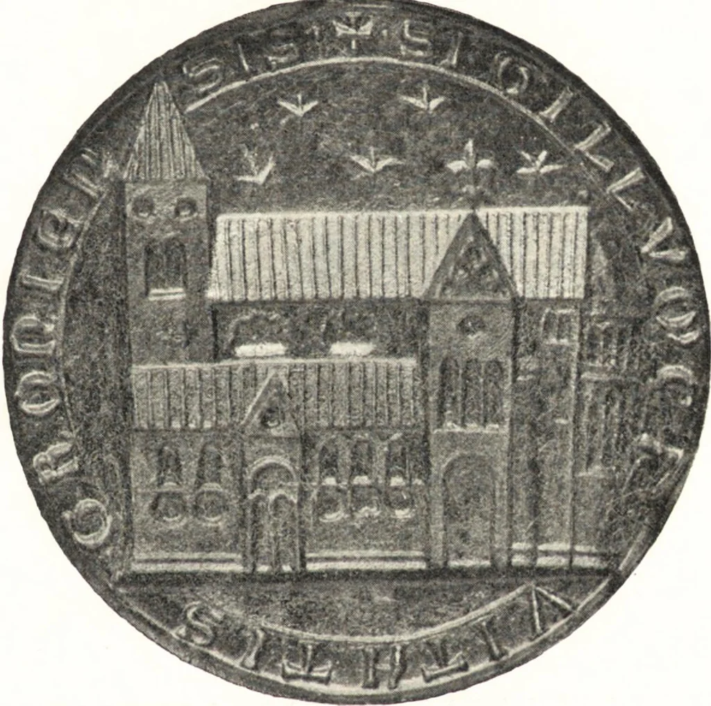 An illustration from Oud-Nederlandsche steden in haar ontstaan, groei en ontwikkeling, 1909, leaf 76