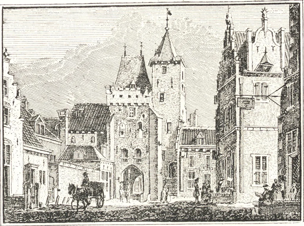 An illustration from Oud-Nederlandsche steden in haar ontstaan, groei en ontwikkeling, 1909, leaf 82
