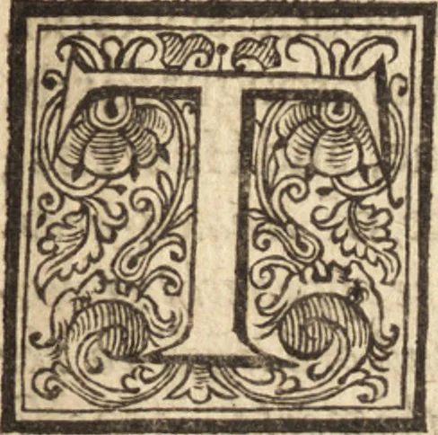 An illustration from The painting of the ancients, in three bookes : declaring by historicall observations and examples, the beginning, progresse, and consummation of that most noble art, and how those ancient artificers attained to their still so much admired excellencie, 1638, leaf 14
