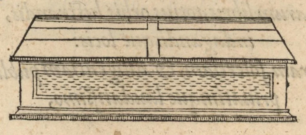 An illustration from Petri Gyllii De topographia Constantinopoleos, et de illivs antiqvitatibvs libri qvatvor, 1562, leaf 13