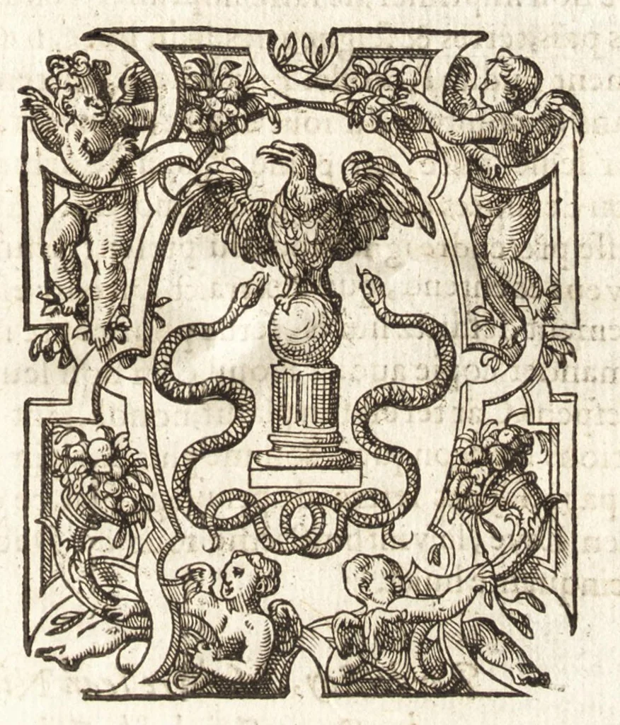 An illustration from Petri Gyllii De topographia Constantinopoleos, et de illivs antiqvitatibvs libri qvatvor, 1562, leaf 518