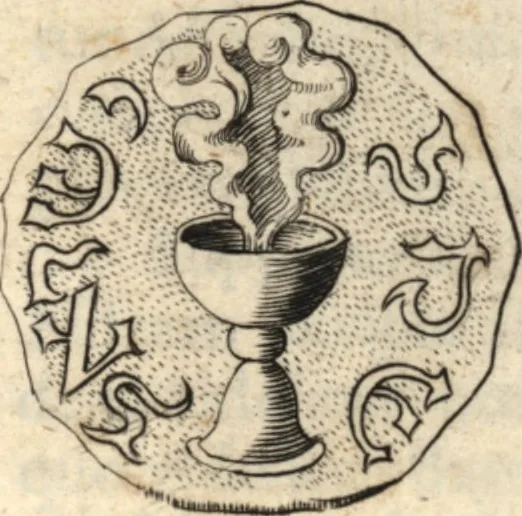 An illustration from P. Gasparis Schotti, Regiscuriani e Societate Jesu ... Technica curiosa, sive, Mirabilia artis, libris XII comprehensa .., 1664, leaf 1084