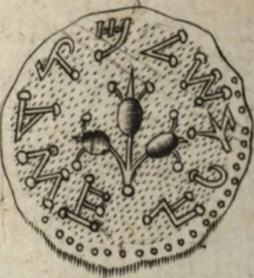 An illustration from P. Gasparis Schotti, Regiscuriani e Societate Jesu ... Technica curiosa, sive, Mirabilia artis, libris XII comprehensa .., 1664, leaf 1084