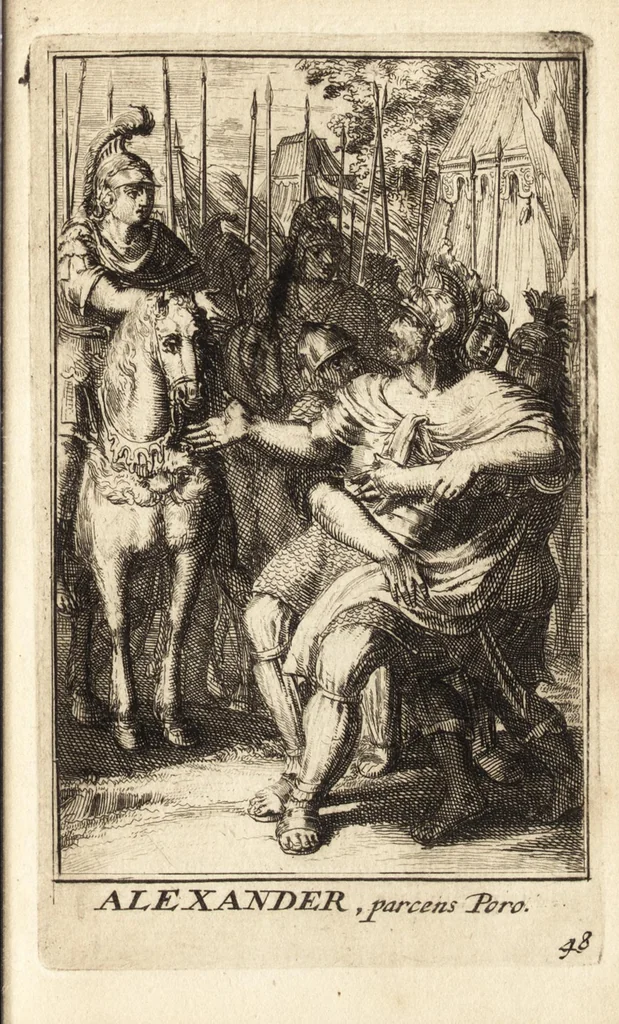 An illustration from Pictura loquens : sive, Heroicarum tabularum Hadriani Schoonebeeck enarratio et explicatio, 1695, leaf 212