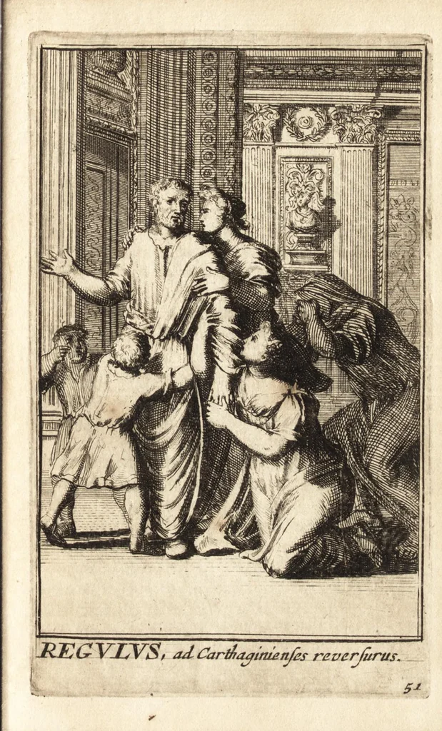 An illustration from Pictura loquens : sive, Heroicarum tabularum Hadriani Schoonebeeck enarratio et explicatio, 1695, leaf 224