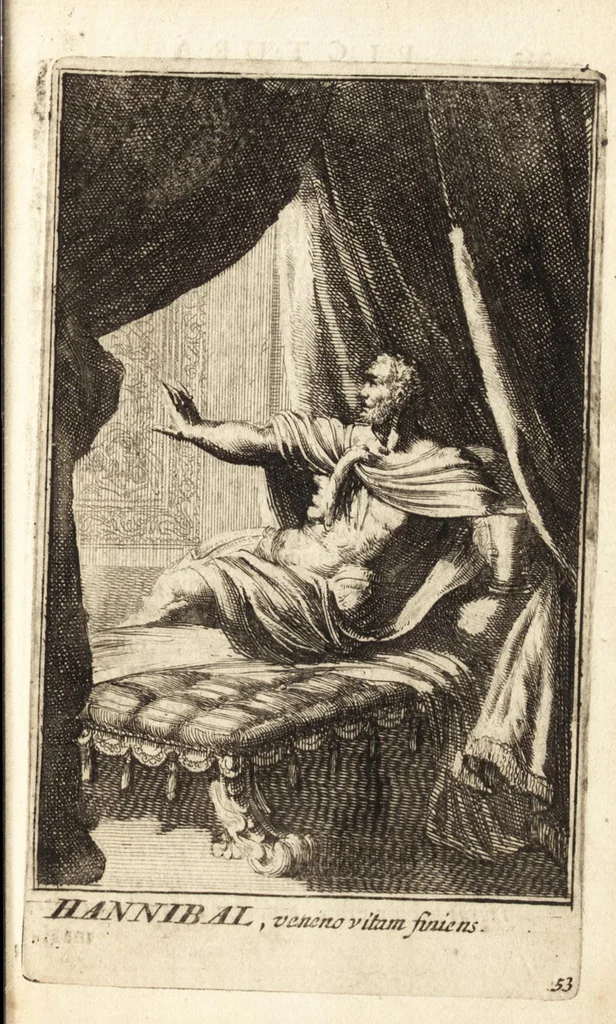 An illustration from Pictura loquens : sive, Heroicarum tabularum Hadriani Schoonebeeck enarratio et explicatio, 1695, leaf 232
