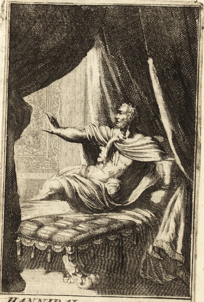 An illustration from Pictura loquens; sive Heroicarum tabularum Hadriani Schoonebeeck enarratio et explicatio, 1695, leaf 232