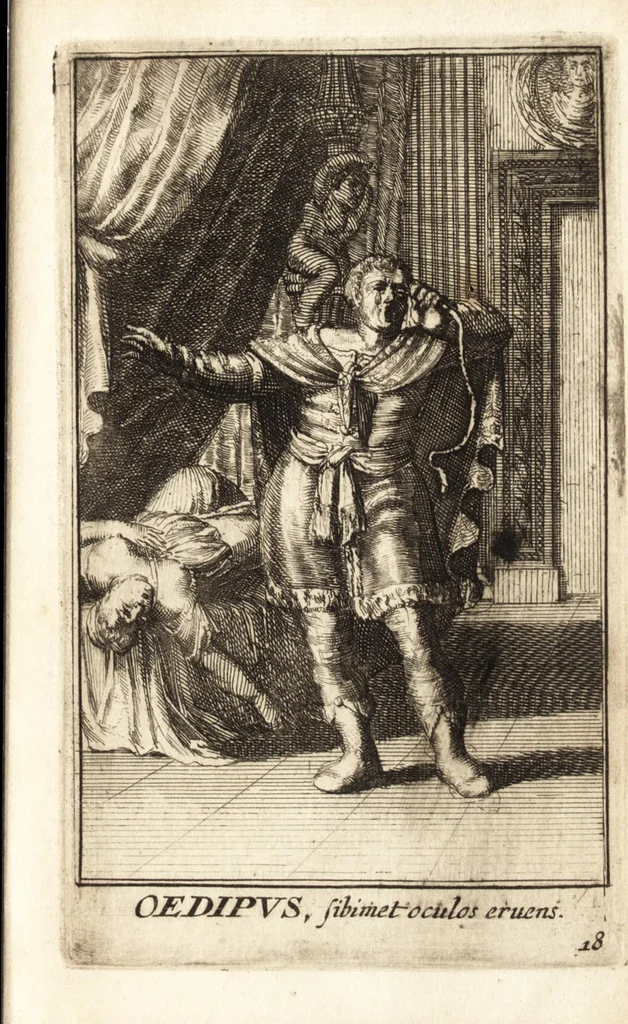 An illustration from Pictura loquens : sive, Heroicarum tabularum Hadriani Schoonebeeck enarratio et explicatio, 1695, leaf 92