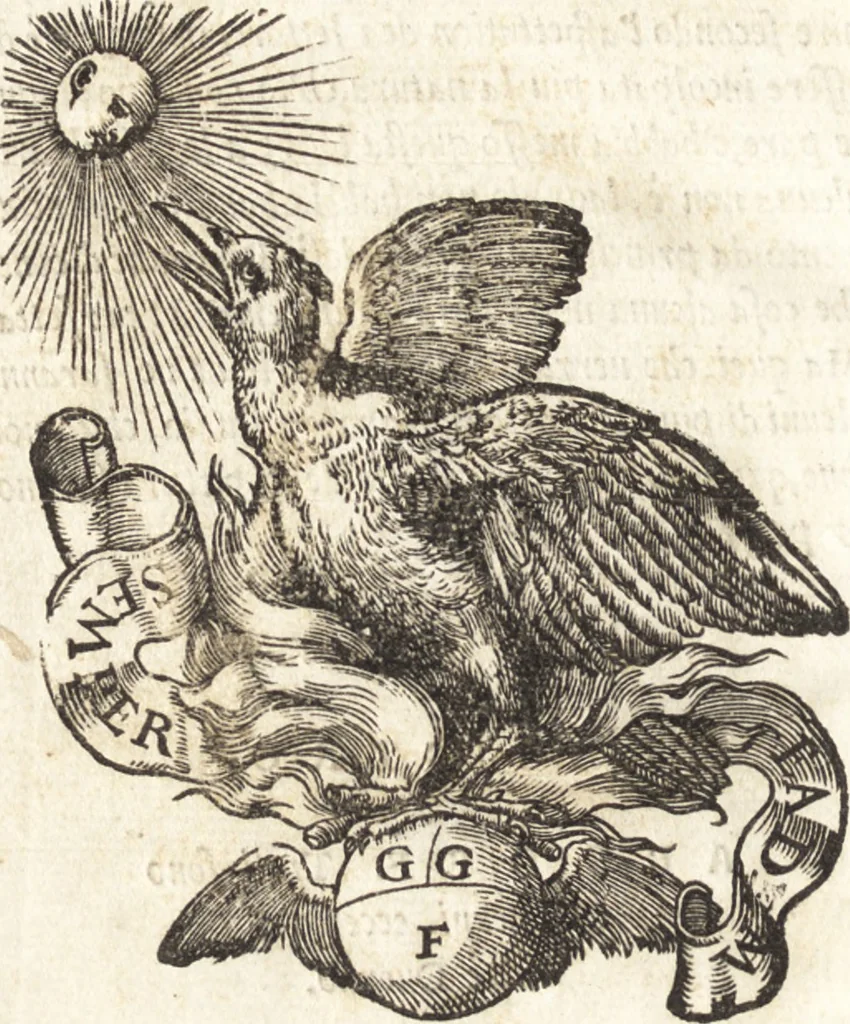 An illustration from La pittura, 1547, leaf 91