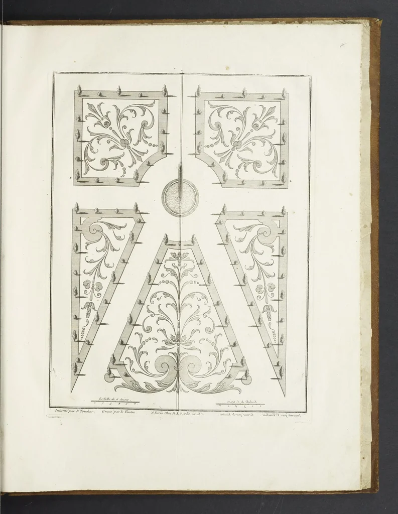 An illustration from Plans et dessins nouueaux de jardinage du Sr. le Bouteux, leaf 83