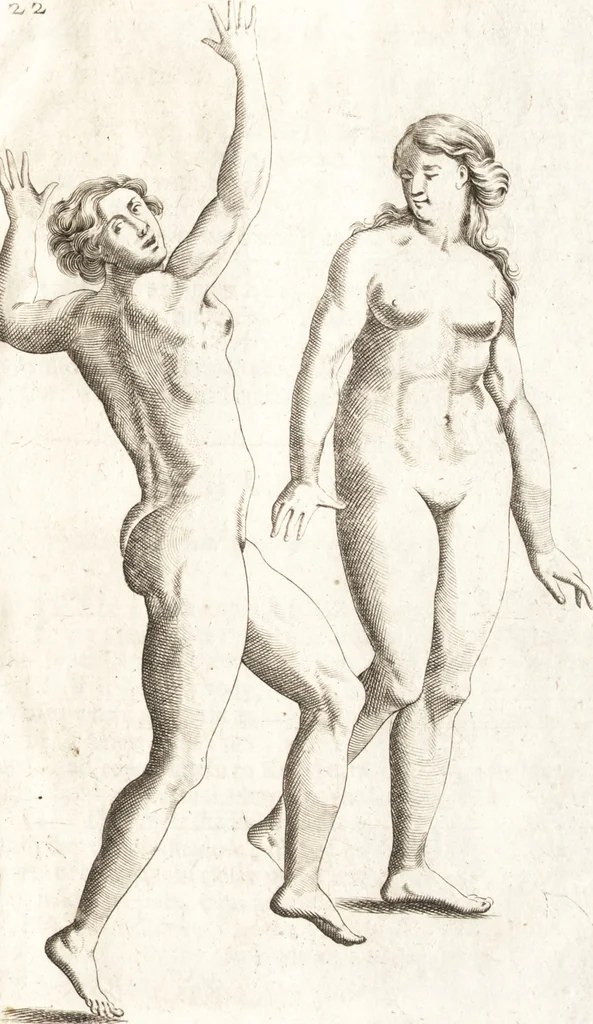 An illustration from Polygraphice, or, The arts of drawing, engraving, etching, limning, painting, washing, varnishing, gilding, colouring, dying, beautifying and perfuming ... : to which is added a discourse of perspective and chiromancy, 1681, leaf 62