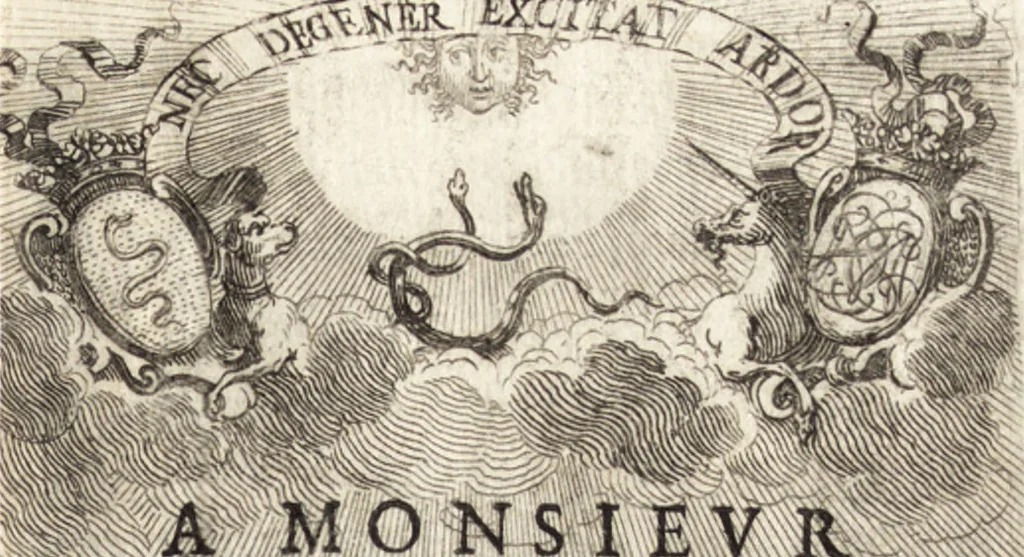 An illustration from Pratique de la geometrie sur le papier et sur le terrain : avec un nouvel ordre & une methode particuliere, 1669, leaf 12