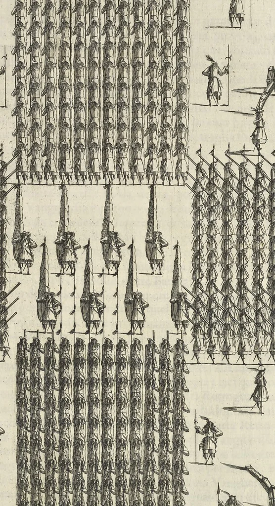 An illustration from Precetti militari, 1670, leaf 178