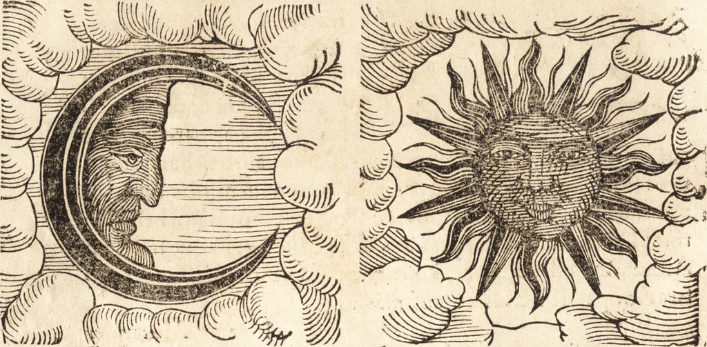 An illustration from Prodigiorvm ac ostentorvm chronicon : quae praeter naturae ordinem, motum, et operationem, et in svperioribus & his inferioribus mundi regionibus, ab exordio mundi usque ad haec nostra tempora, acciderunt ..., 1557, leaf 103
