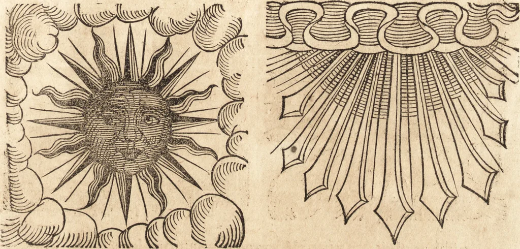 An illustration from Prodigiorvm ac ostentorvm chronicon : quae praeter naturae ordinem, motum, et operationem, et in svperioribus & his inferioribus mundi regionibus, ab exordio mundi usque ad haec nostra tempora, acciderunt ..., 1557, leaf 158