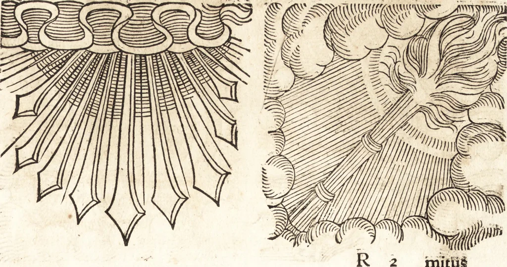 An illustration from Prodigiorvm ac ostentorvm chronicon : quae praeter naturae ordinem, motum, et operationem, et in svperioribus & his inferioribus mundi regionibus, ab exordio mundi usque ad haec nostra tempora, acciderunt ..., 1557, leaf 198