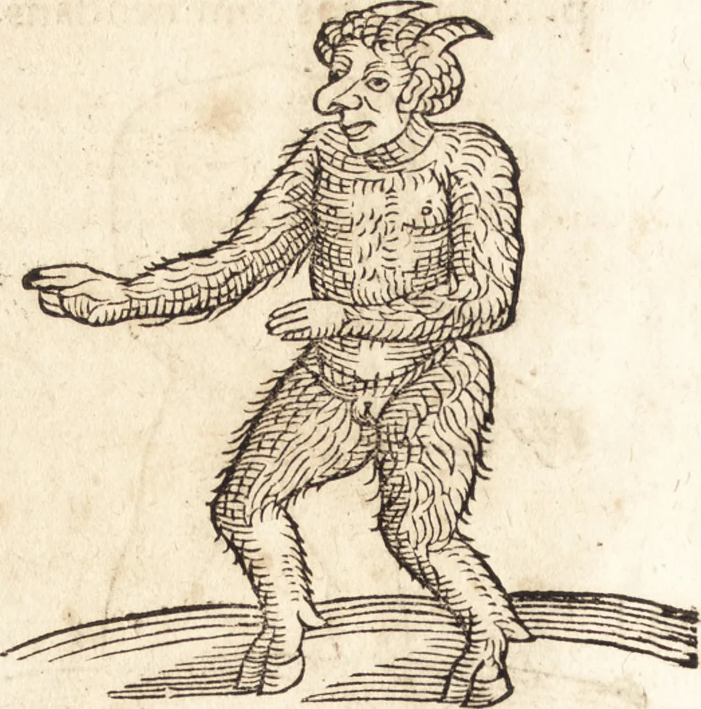 An illustration from Prodigiorvm ac ostentorvm chronicon : quae praeter naturae ordinem, motum, et operationem, et in svperioribus & his inferioribus mundi regionibus, ab exordio mundi usque ad haec nostra tempora, acciderunt ..., 1557, leaf 21