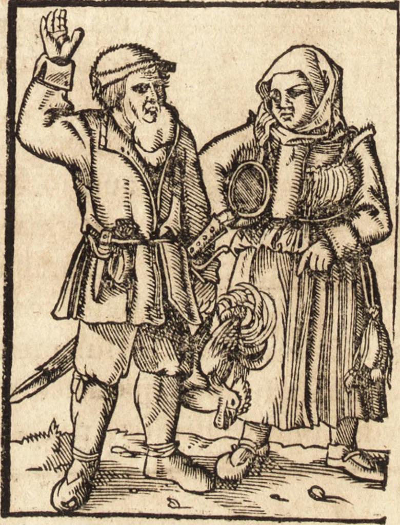 An illustration from Prodigiorvm ac ostentorvm chronicon : quae praeter naturae ordinem, motum, et operationem, et in svperioribus & his inferioribus mundi regionibus, ab exordio mundi usque ad haec nostra tempora, acciderunt ..., 1557, leaf 26
